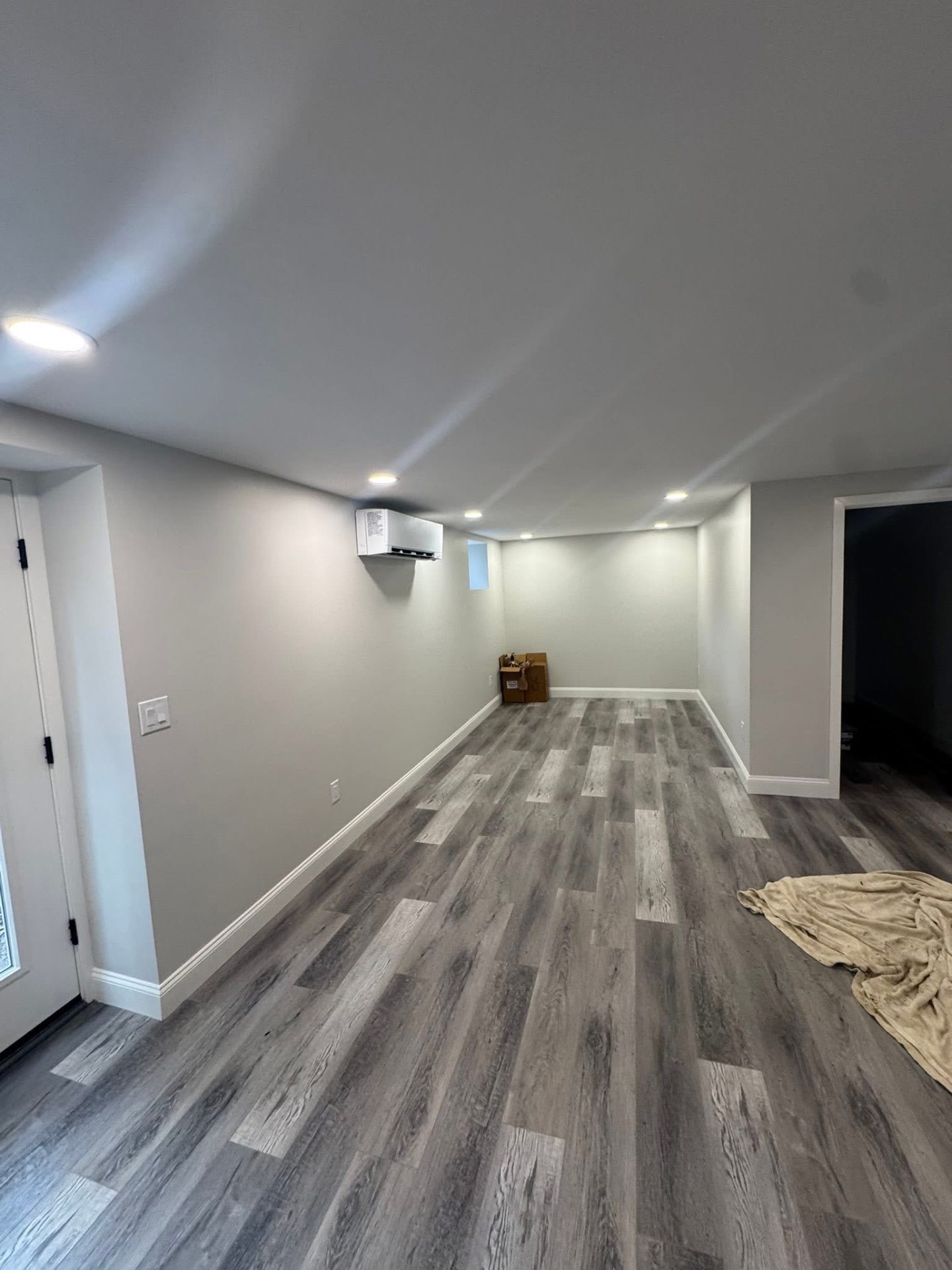 Basement Finish with 3/4 Bath