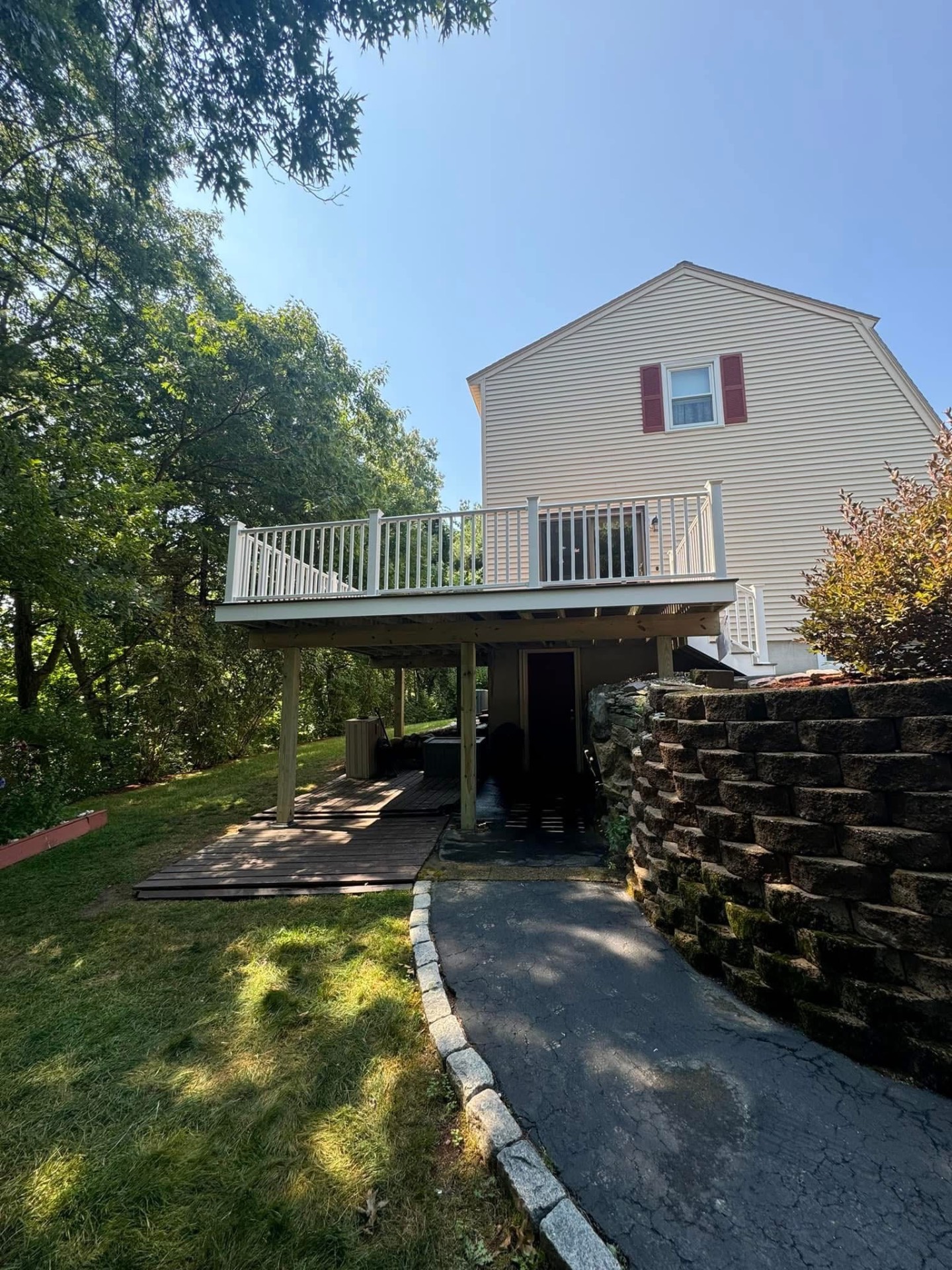 Elevated Deck and Under-Deck Patio
